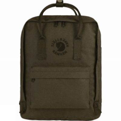 Fjallraven Re-Kånken Rucksack Dark Olive Fjallraven Re-Kånken Rucksack Dark Olive